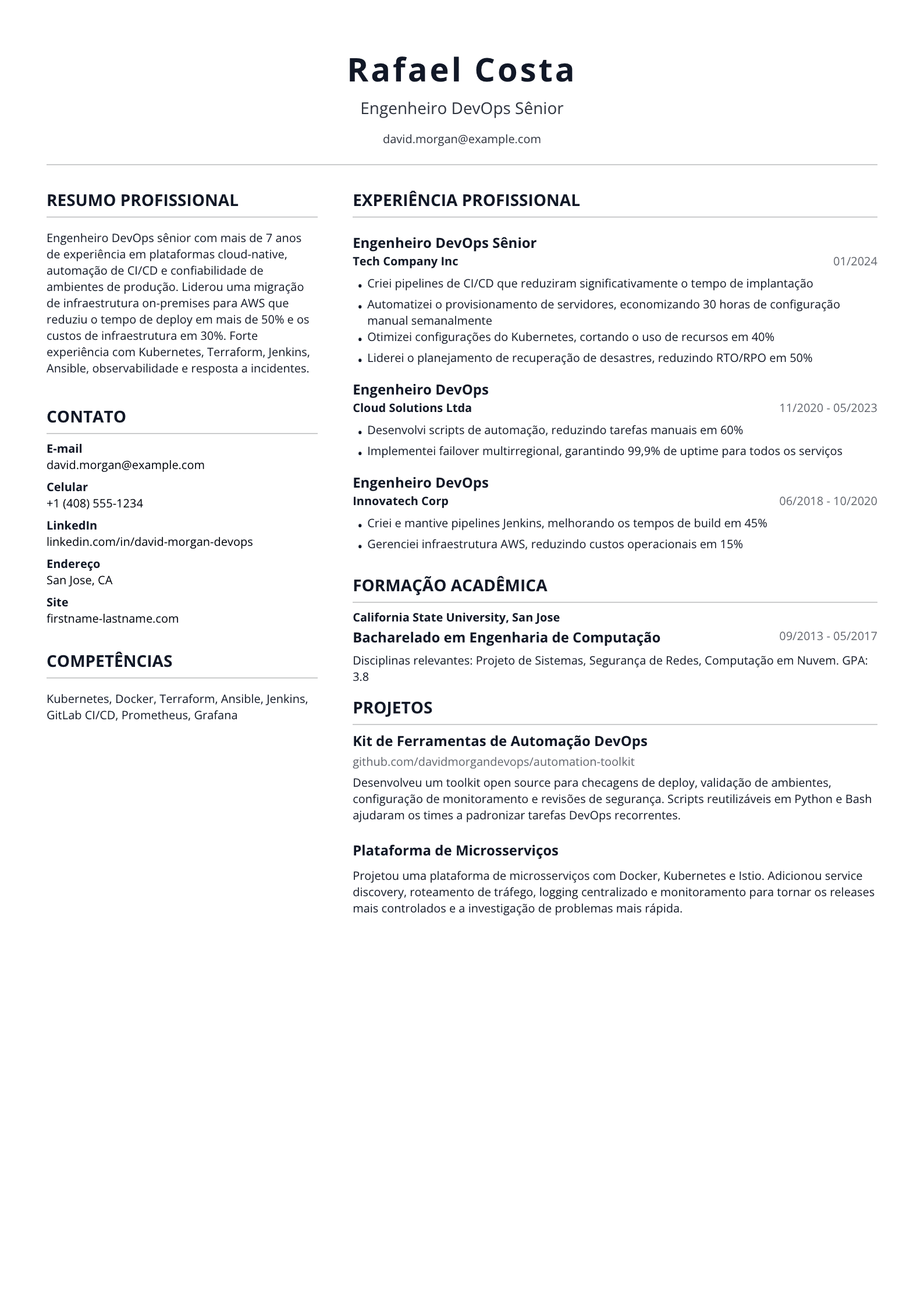 Engenheiro DevOps