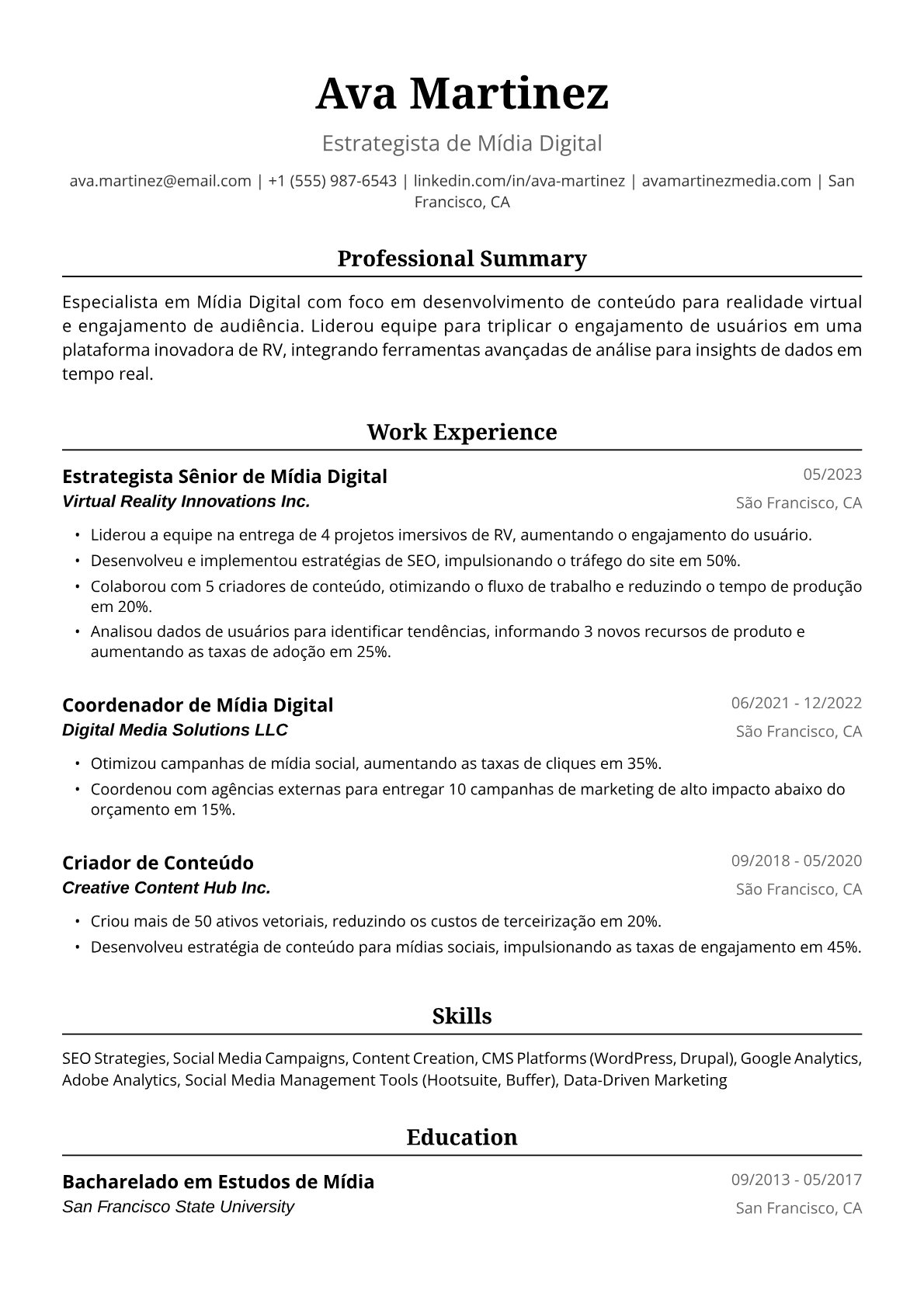 Estrategista de Mídia Digital