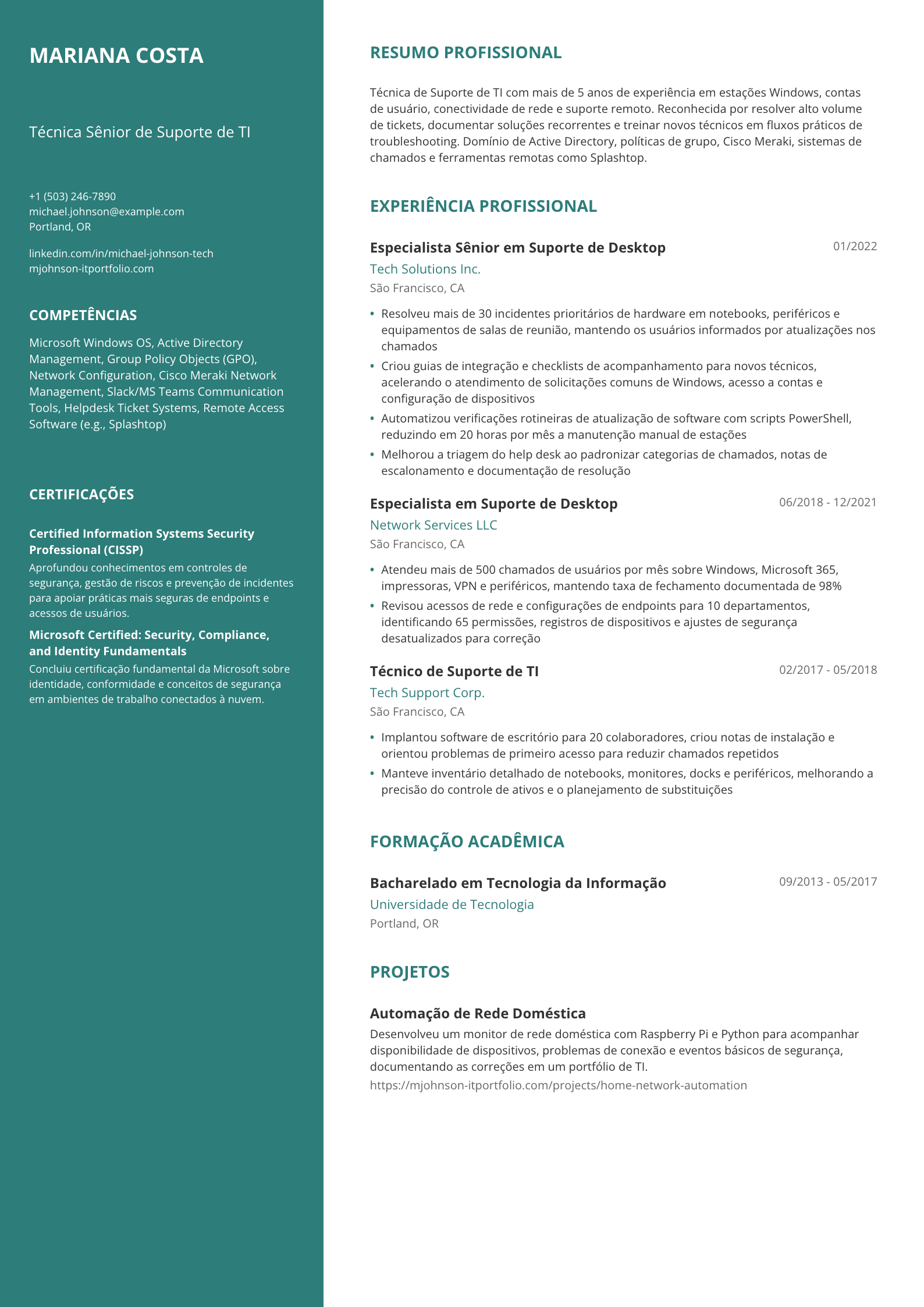 Técnica de Suporte de TI