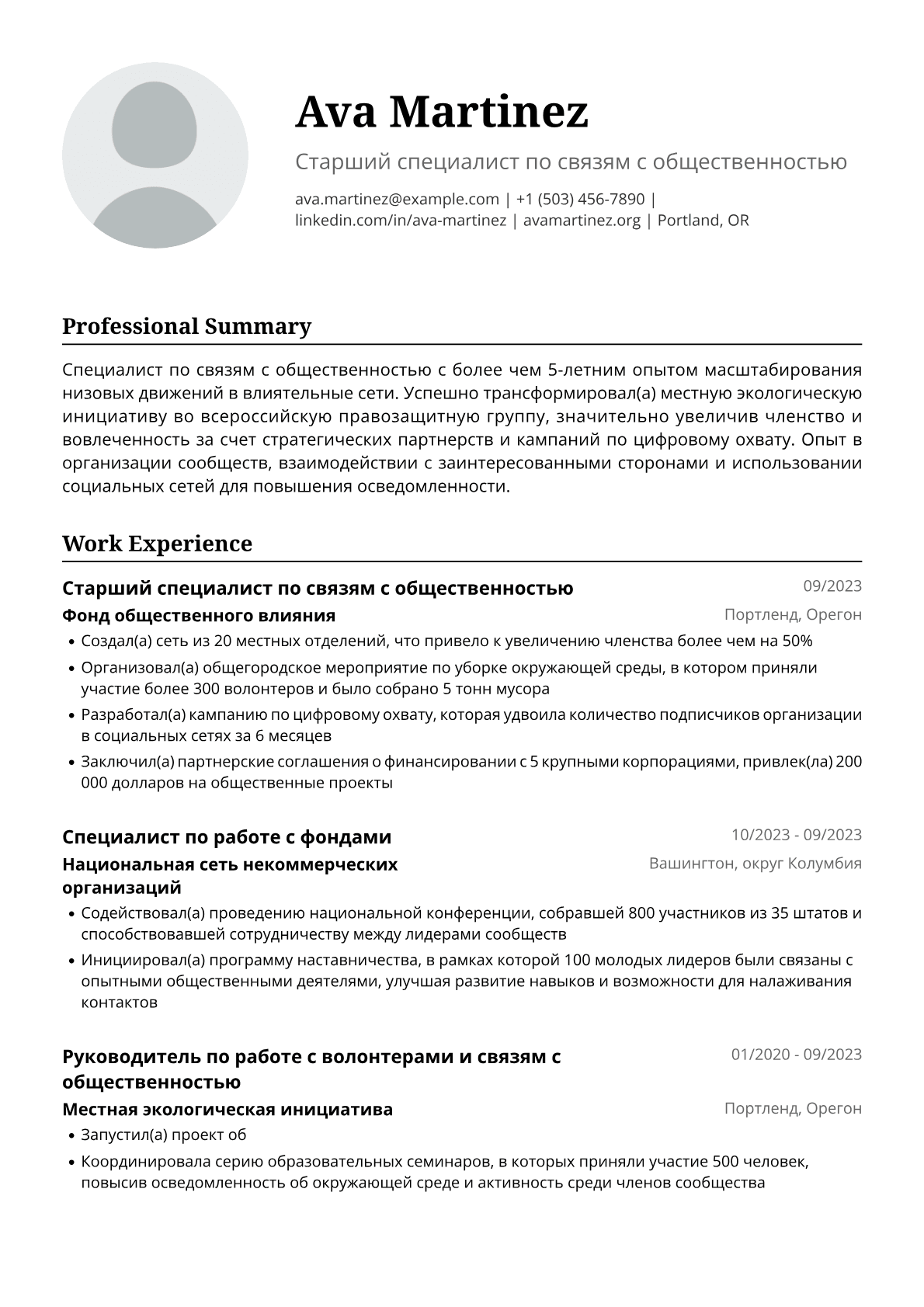 Специалист по работе с сообществами