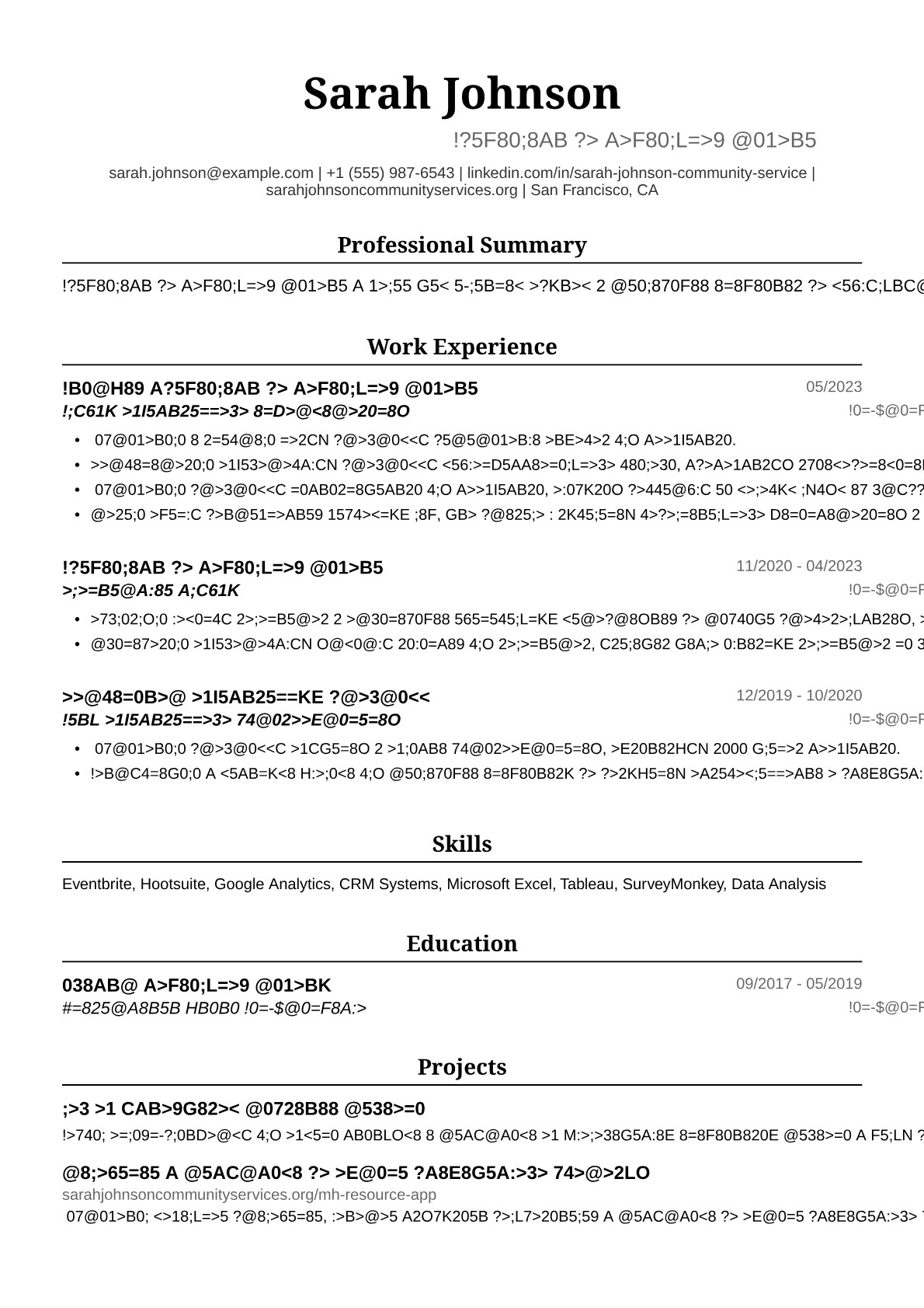 Специалистка по социальной работе с сообществом